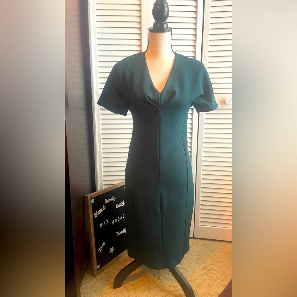 Sandro Ferrone Elegant Teal green Dress